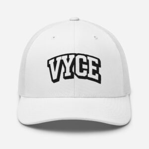retro-trucker-hat-white-front-6915b1de074d7.jpg Casquette trucker VYCE